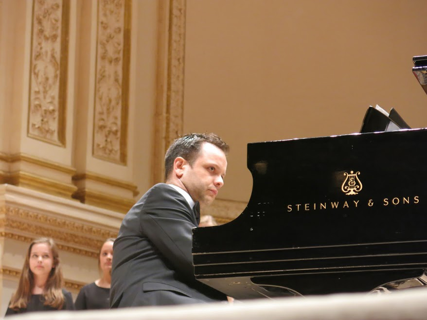 At Isaac Stern Auditorium, Carnegie Hall, April 26, 2014.