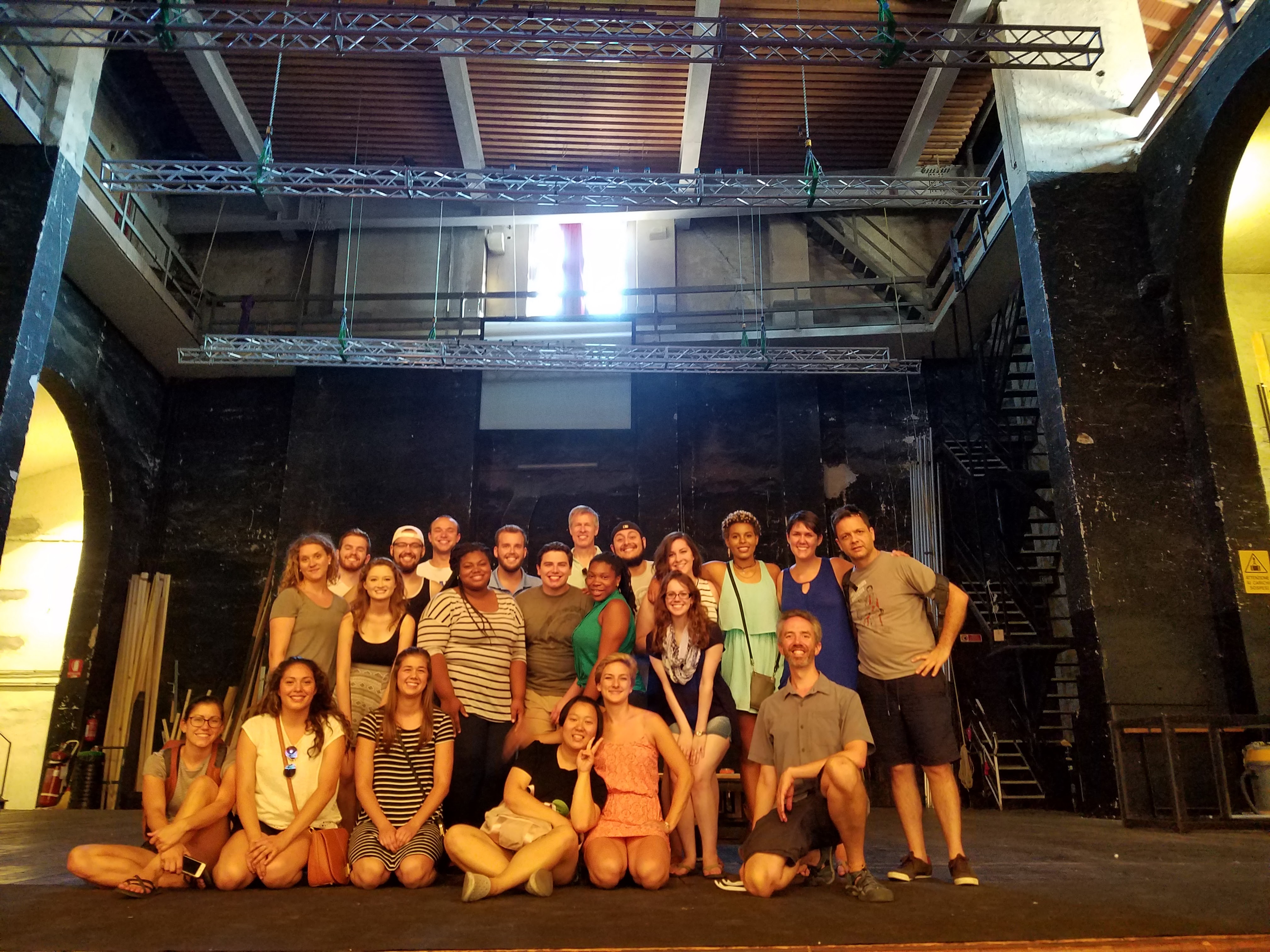 At Teatro del Giglio in Lucca, for the Accademia Vocale Lorenzo Malfatti Vocal Training Intensive Summer Program. With maestro Dean Williamson and director Benjamin Wayne Smith, among all the fantastic students. Lucca - Italy. July, 2016.