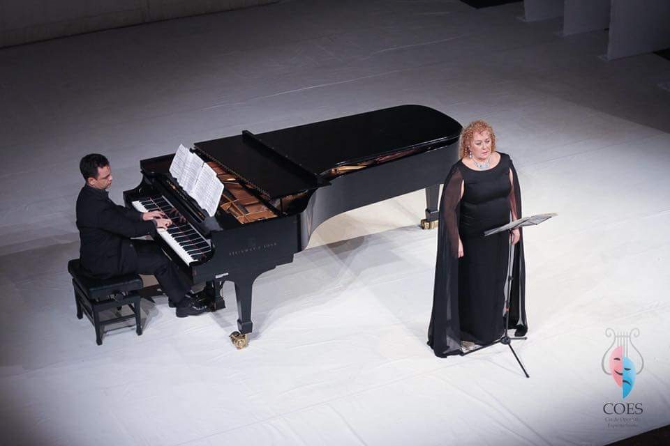 Recital with great friend and singer, soprano Maria Russo, at Teatro Carlos Gomes, in Vitoria, ES - Brazil. November, 2017.