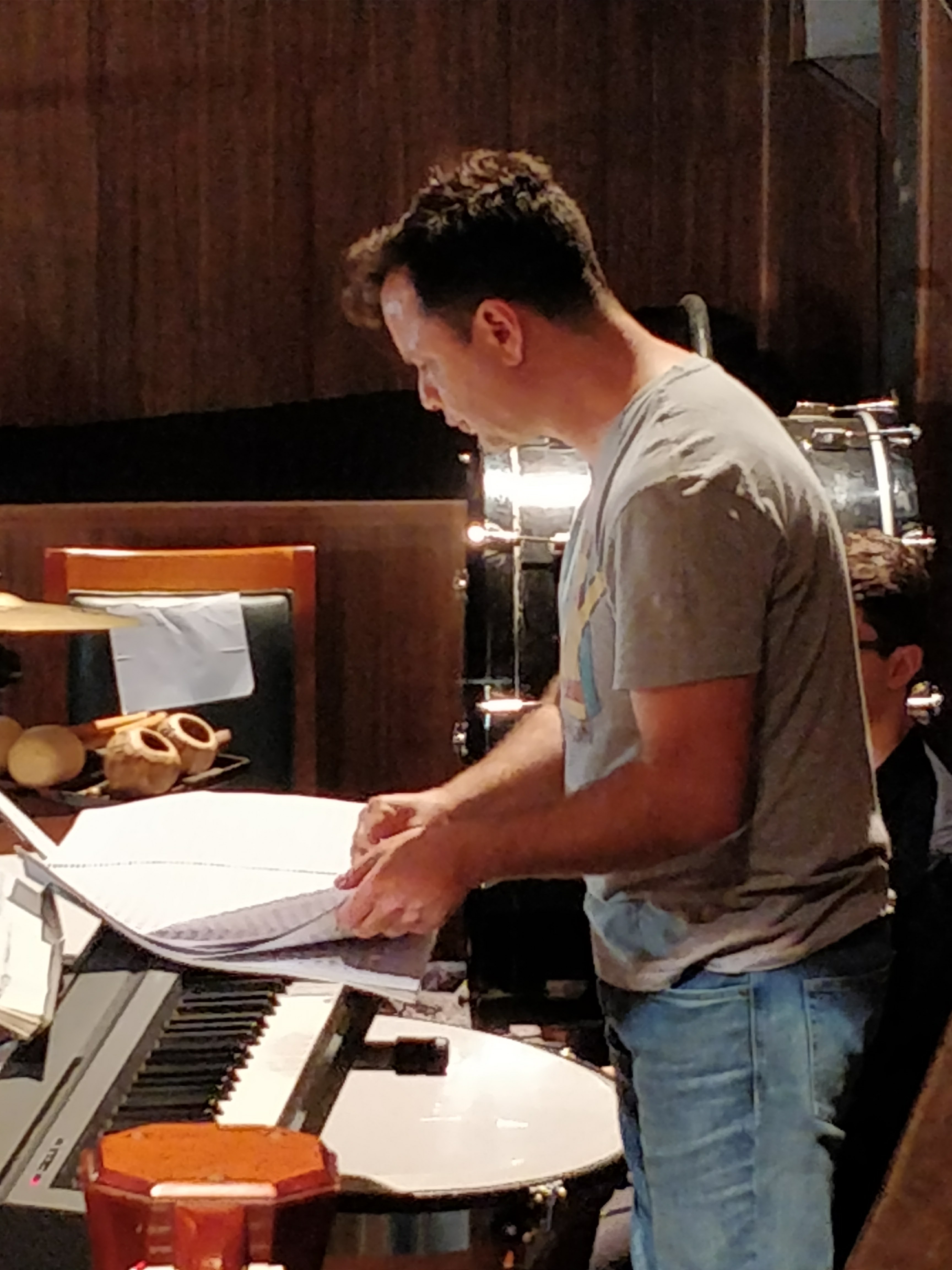 Final orchestra rehearsal for A dinner Engagement, by Lennox Berkeley. Teatro Carlos Gomes, Vitoria, ES - Brazil. November, 2017.